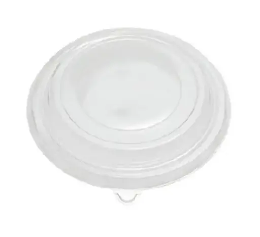 [142PLPET] 142mm Pet lid for 20-26oz paper bowls